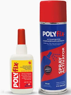 POLYfix HV + Spray Activator Aerosol Can Combo Kit