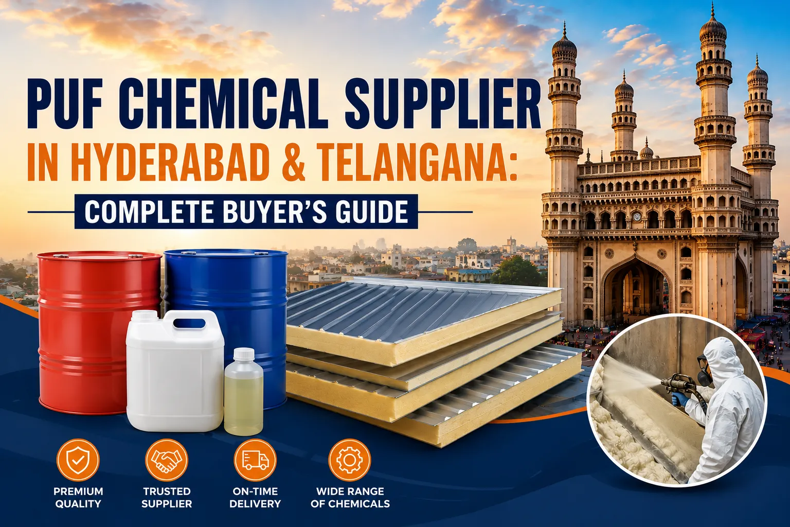 PUF Chemical Supplier in Hyderabad & Telangana | Buyer's Guide 2026