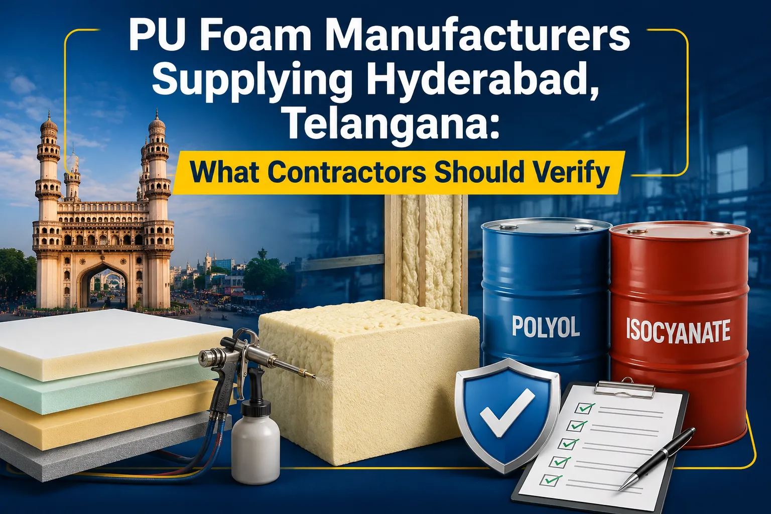 PU Foam Manufacturer Hyderabad