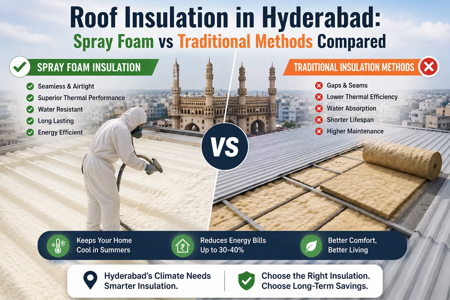 Roof Insulation Contractor Hyderabad