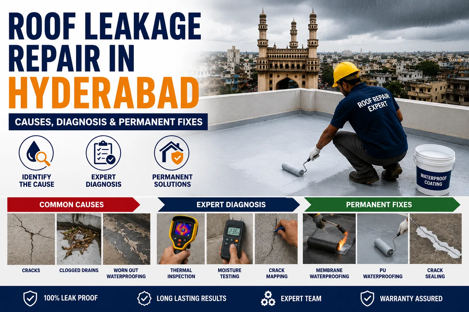 Roof Leakage Repair in india