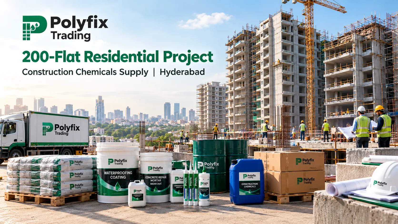 Building Construction Chemicals Supplier in Hyderabad